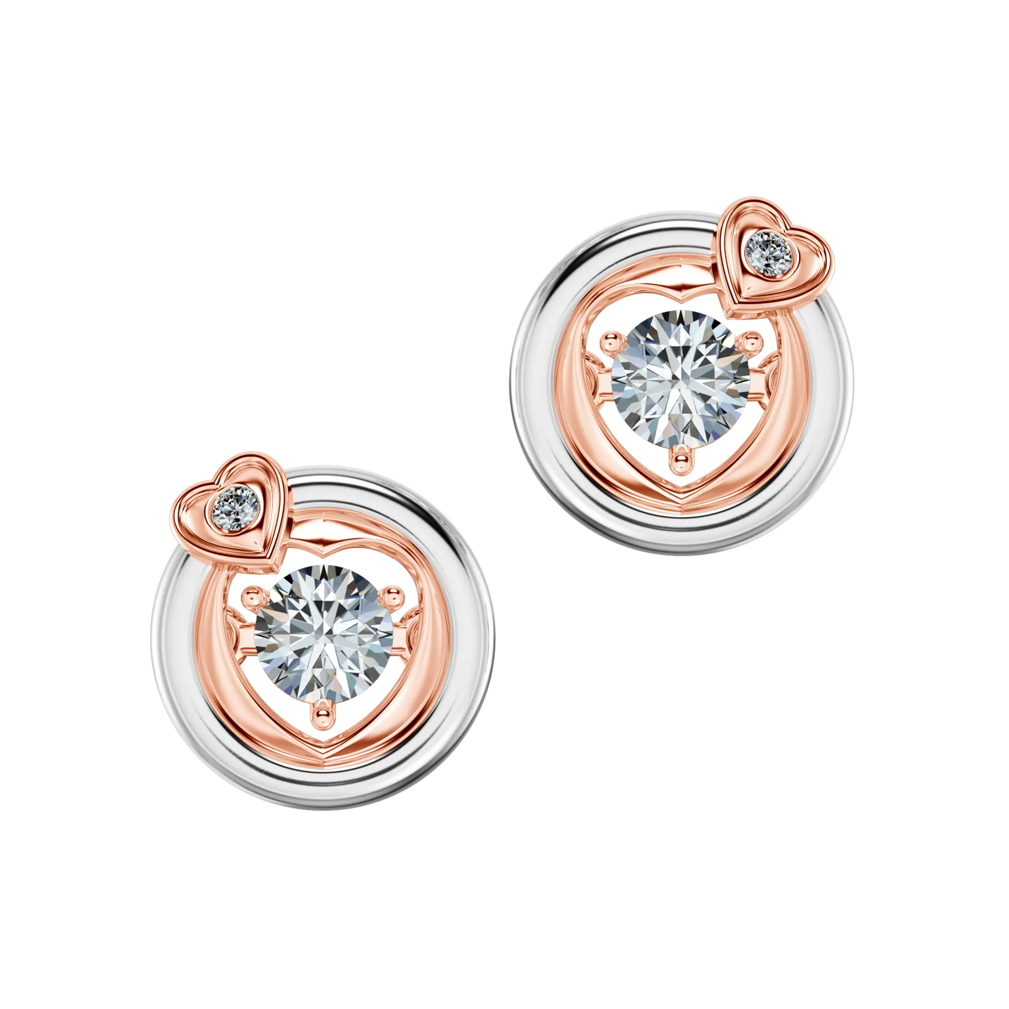 Bông tai Rosie Heart BTA8147