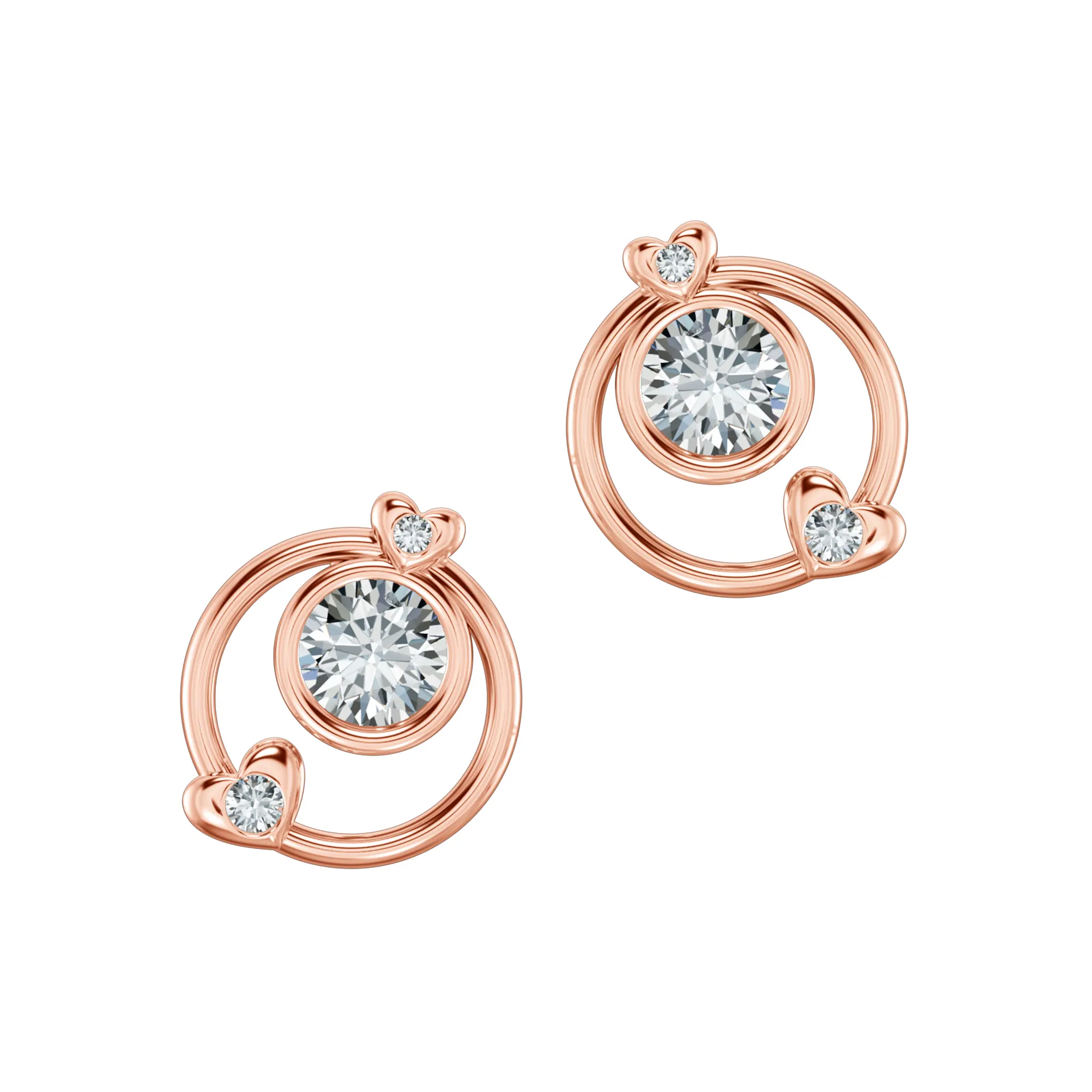 Bông tai Adorable Heart BTA8151