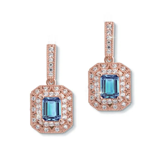 Bông tai Vintage Retangle BTA4131