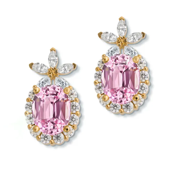 Bông tai Custom With Fancy Shape BTA8136